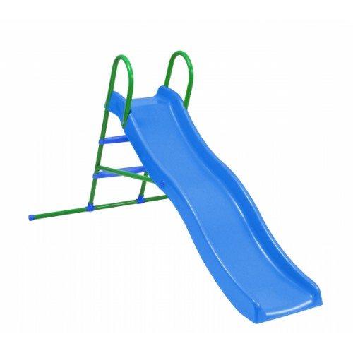 Tobogan copii cu scara metalica SuperStar, Lungime panta 200 cm